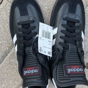 Boys adidas indoor soccer shoes